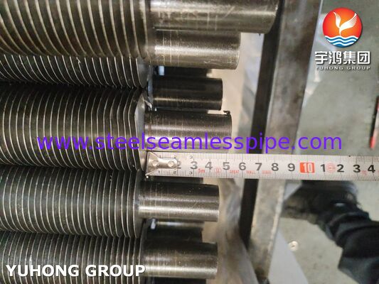 ASTM A179 Kohlenstoffstahl nahtlose G-Typ eingebettete Flossenröhre für HRSG-Kessel-Ökonomizer und Superheater