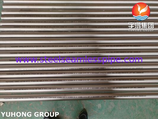 ASTM A312 TP304 Hohlprofile, mit dicken Wänden, zur Herstellung von Flanschen und Maschinen