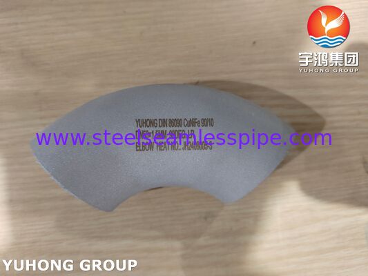 DIN 86090 CuNiFe 90-10 Elbow C70600 für den Schiffbau, die Meerestechnik und Meereswasserleitungen
