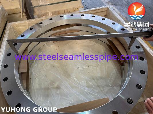 EN1092-1 Type 01A Plate Flange A182 F316L Stainless Steel Flange Flat Face Flanges