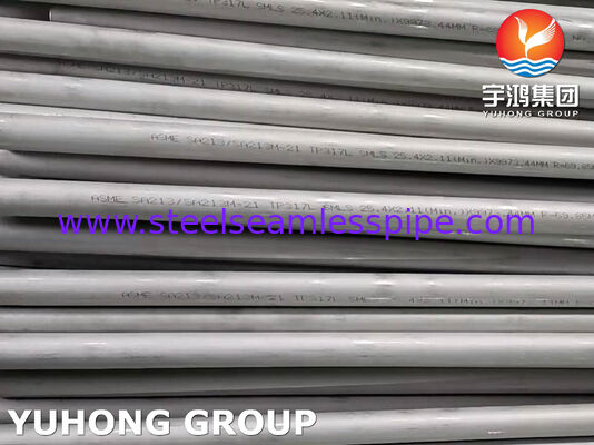 Nahtloses U-Bogen-Wärmetauscherrohr für Chemie-, Petrochemie-, Öl-, Gas- und Kraftwerke mit minimaler Wandstärke A213 TP317L