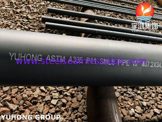 ASTM A335 / ASME SA335 P11 Nahtloses legiertes Stahlrohr für Pipelinesysteme mit hohen Temperaturen, hohem Druck und korrosiven Medien