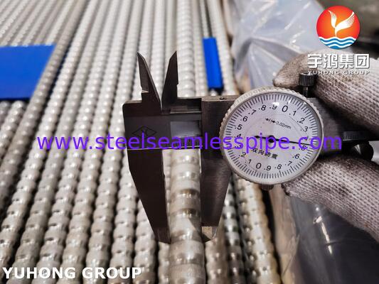 Hocheffiziente gewellte Wärmetauscherrohre