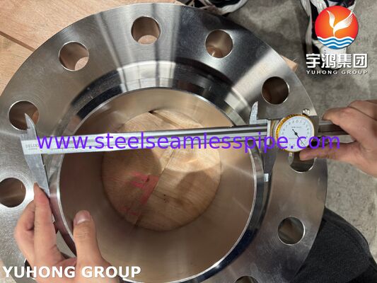 ASTM A182 F51 Blind RF Flange Duplex 2205 geschmiedet, hohe Festigkeit, korrosionsbeständig für Öl und Gas