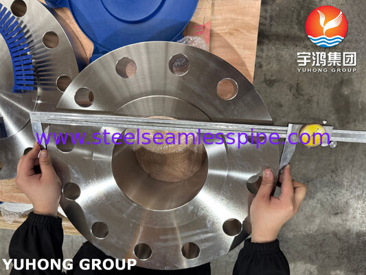 ASTM A182 F51 Blind RF Flange Duplex 2205 geschmiedet, hohe Festigkeit, korrosionsbeständig für Öl und Gas