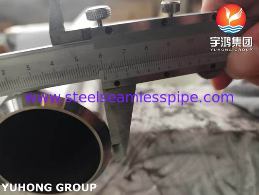 Nickellegierte Rohre ASME SB444 Inconel 625 GR.1 Nahtloser 2'*SCH80*1000MM Kessel und Druckbehälter