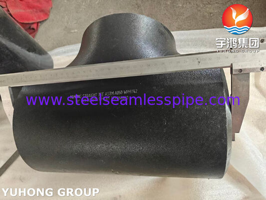 ASTM A860 WPHY 42 Kohlenstoffstahl Gerade-Tie ASME B16.9 Stahl Buttweld-Rohrverbindungen