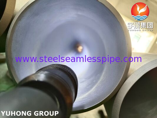 ASTM A376 TP347H Nahtlose Röhre Nb-stabilisiert 515MPa bis 900°C für Superheater Reheater Cracking Furnace