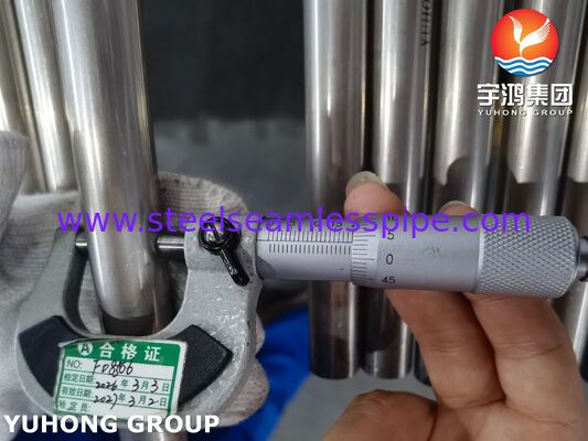 ASTM B111 ASME SB 111 SB 466 C71500 Kupfernickelrohr / 70/30 Kupfernickel nahtlose Rohre Rohre