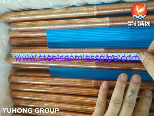 ASTM B111 C12200 Kupferseamless Tube Phosphor-entoxidisiert für den Wärmetauscherkondensator