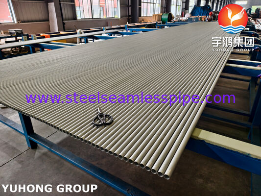 Edelstahlseamless Tube Ferrit ASTM A268 TP405 TP409 TP410 TP430 TP403Ti eingelegtes gegrilltes Wärmetauscher Anwendungen
