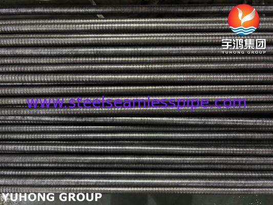 Extrudierte Flossenröhren für luftgekühlte Kondensatoren (ASTM A192 + Aluminium 1060)