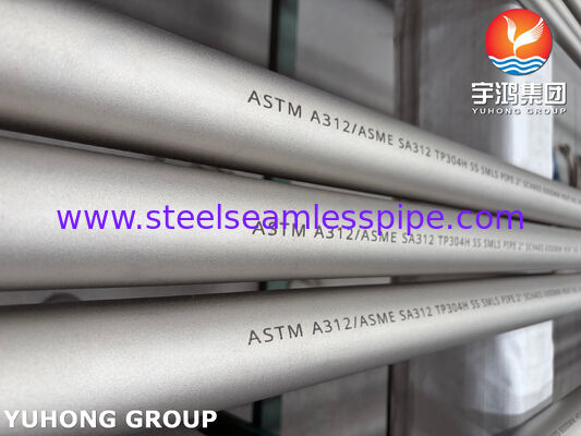 ASTM A312 TP304H 304L nahtlose Rohre aus Edelstahl für chemische und industrielle Anwendungen