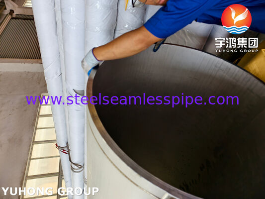 ASTM A358 TP304H / 1.4948 Stainless Steel Welded Pipe EFW Pipe for Corrosive Environment