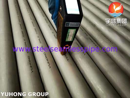Caño de acero inoxidable Sin Costura SA 213 TP304H  Stainless Steel Seamless Tube  19.05mm*1.65mm*7316mm