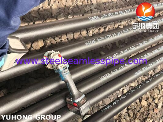 ASTM A335 P9 Seamless Alloy Steel Pipe for High Temperature Service with Chromium-Molybdenum Alloy