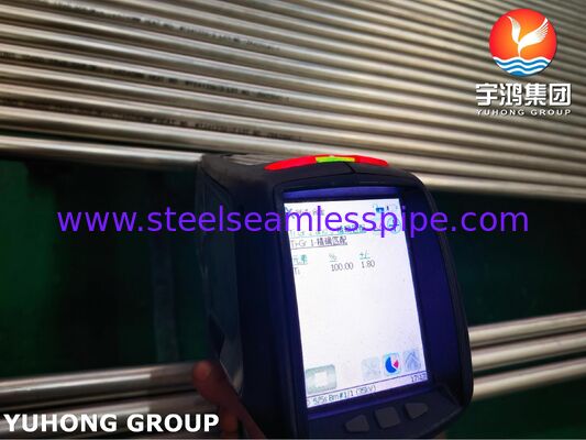 ASTM B338 Grade 2 Titanium Seamless Tube UNS R50400 for Heat Exchangers with Bright Annealed Surface