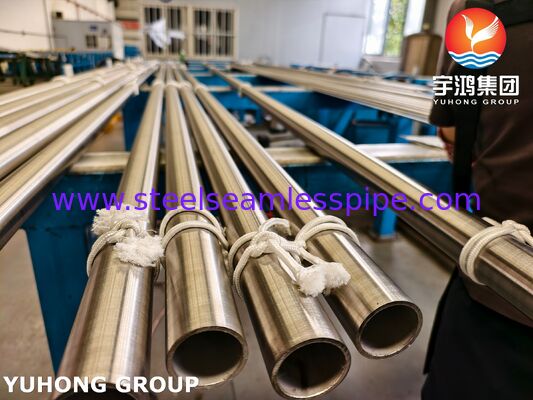ASTM B464 UNS N08020 / 2.4660 / Alloy20 Nickel Alloy Welded Pipe For Petrochemical Industry