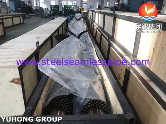 Alloy Steel Studded Fin Pipe A335 P9 Carbon Steel for Waste Heat Recovery