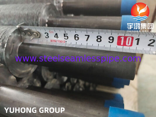 ASTM A179 G Embedded Aluminum Fin Tube High Temperature Resistance for Power Plants
