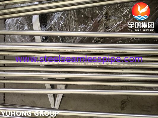 ASME SA213 TP321 Seamless Stainless Steel U-Bend Heat Exchanger Tube for High-Temperature Service