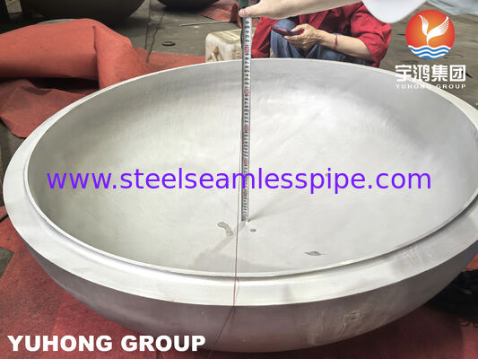 ASTM A240 SS321 Stainless Steel Elliptical Head For Pressure Vessels And Storage Tanks