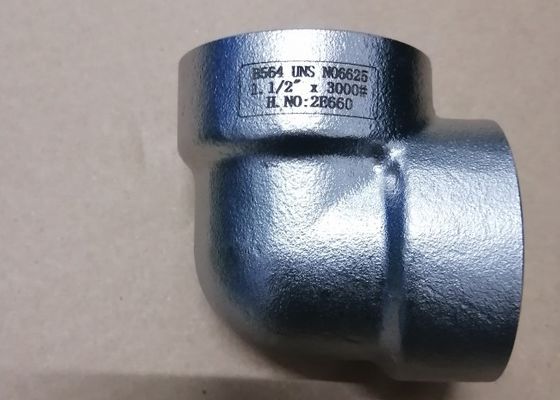 Ellbogen-Reduzierer-T-Stück Astm B564 Uns N06625 Asme B16.11 Inconel