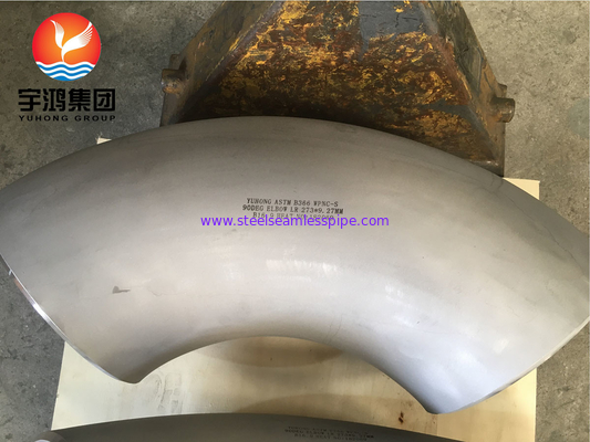 ASTM B366 Monel 400 / UNS N04400 90°-Nickellegierungsstahl Buttweld-Einbau mit Ellenbogen
