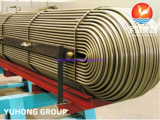 ASTM B111 UNS C68700 Aluminium Messingrohr U-Bogenrohr Wärmetauscherrohr