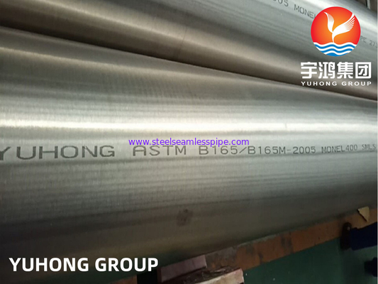 ASTM B165 Monel400 / UNS N04400 Nickel-Kupfer-Legierung, kaltverformtes nahtloses Rohr