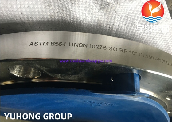 ASTM B564 UNS N010276 (Hastelloy C276) UNS N06600, Flansch UNS N06625