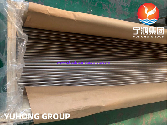 ASTM B111/ASME SB111 C71500 nahtloses Kupfernickellegiertrohr