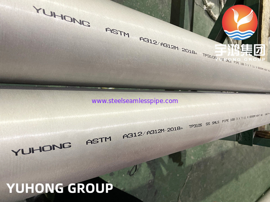 EDELSTAHL-NAHTLOSES ROHR ASTM A312 ASME SA312 TP310S S31008