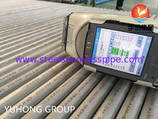 ASTM A213 TP316L Helle gegrillte nahtlose Röhre aus Edelstahl für Wärmetauscheranwendungen