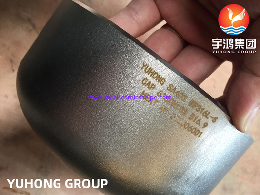 ASTM A403 WP316L 1.4404 Endkappe aus Edelstahl