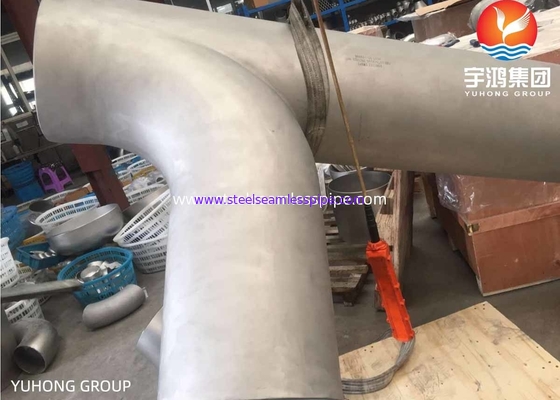 ASTM B366 Inkonel 600 / UNS N06600 Gefegt Tee Nickellegionsstahl