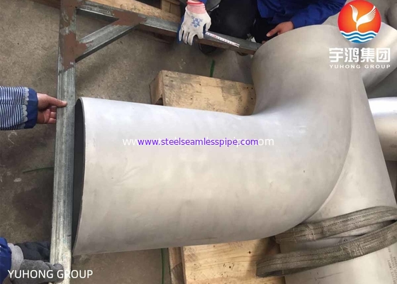 ASTM B366 Inkonel 600 / UNS N06600 Gefegt Tee Nickellegionsstahl