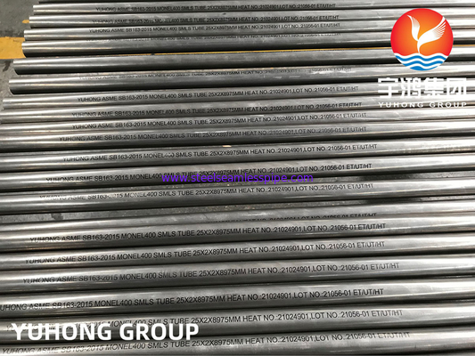 ASTM B163 Monel 400 Rohr UNS NO4400 DIN 2.4360 Nahtlose Rohr
