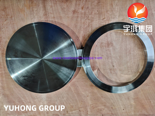 ASTM B462 HASTELLOY C276, N10276 SPECTACLE BLIND FLANGE B16.48 Schmiedeverfahren