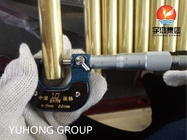 Nahtloses Rohr aus Kupferlegierung ASTM B111 C44300 für Kondensatoren