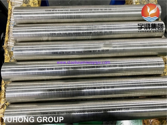 ASTM B166 UNS N06600 / Inkonel 600 / Nickel 600, Nickellegierte Runde Stange hell gegossen