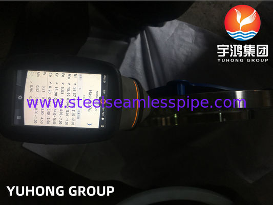 ASTM B564 UNS N10276 / Hastelloy C276 Rohrflansche Nickellegierung