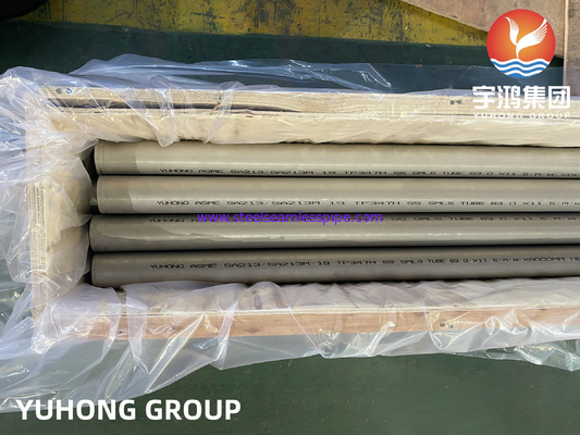 ASME SA213 TP347H/1,4912/X7CrNiNb18-10, Edelstahl-nahtloses Rauchrohr