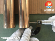 Kupfernes Nickel-Legierungs-nahtloses Rohr ASTM B466 C70600/ASME SB466 für Wärmeaustauscher Marine Use.