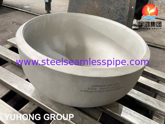 ASME SA403 WP304-S EDELSTAHL-ENDKAPPE ANSCHLUSSSCHWEISSFITTING B16.9