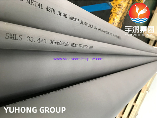 ASTM B690 Legierung 8367 Nickel-Chrom-Molybdän-Legierung Nahtloses Rohr