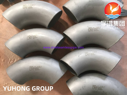 ASTM B366 UNS N10276 / Hastelloy C276 Ellbogen Hastelloy Stahl Buttweld Fitting