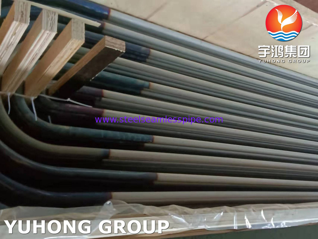 ASTM A213 TP317L Edelstahl U-Bogenrohr Wärmetauscherrohr 100% ET