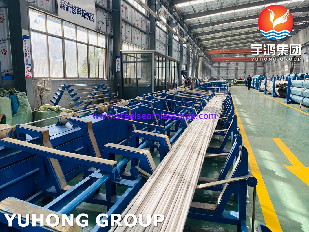 ASTM A213 TP316L nahtlose Röhre aus Edelstahl mit hoher Korrosionsbeständigkeit für den Wärmetauscher ET HT