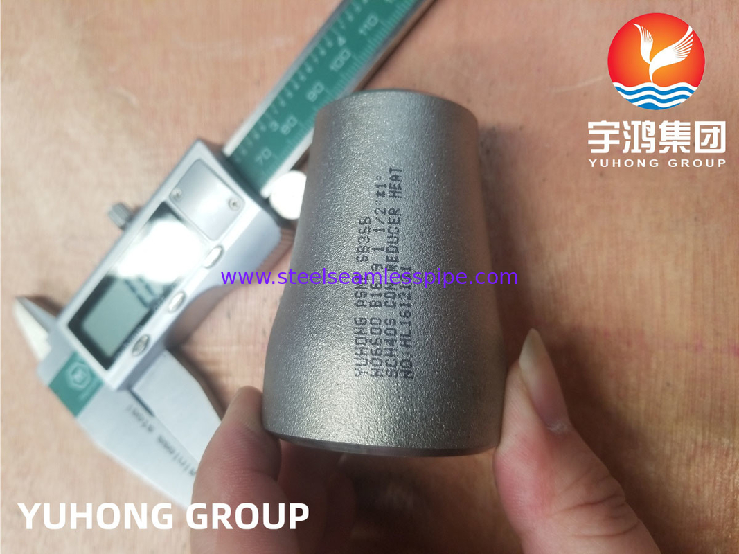 ASTM B366 des Legierungs-600 konzentrischer Wärmetauscher Reduzierer-Edelstahl-Fittings-B16.9